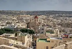 View of St George's from the Citadel.