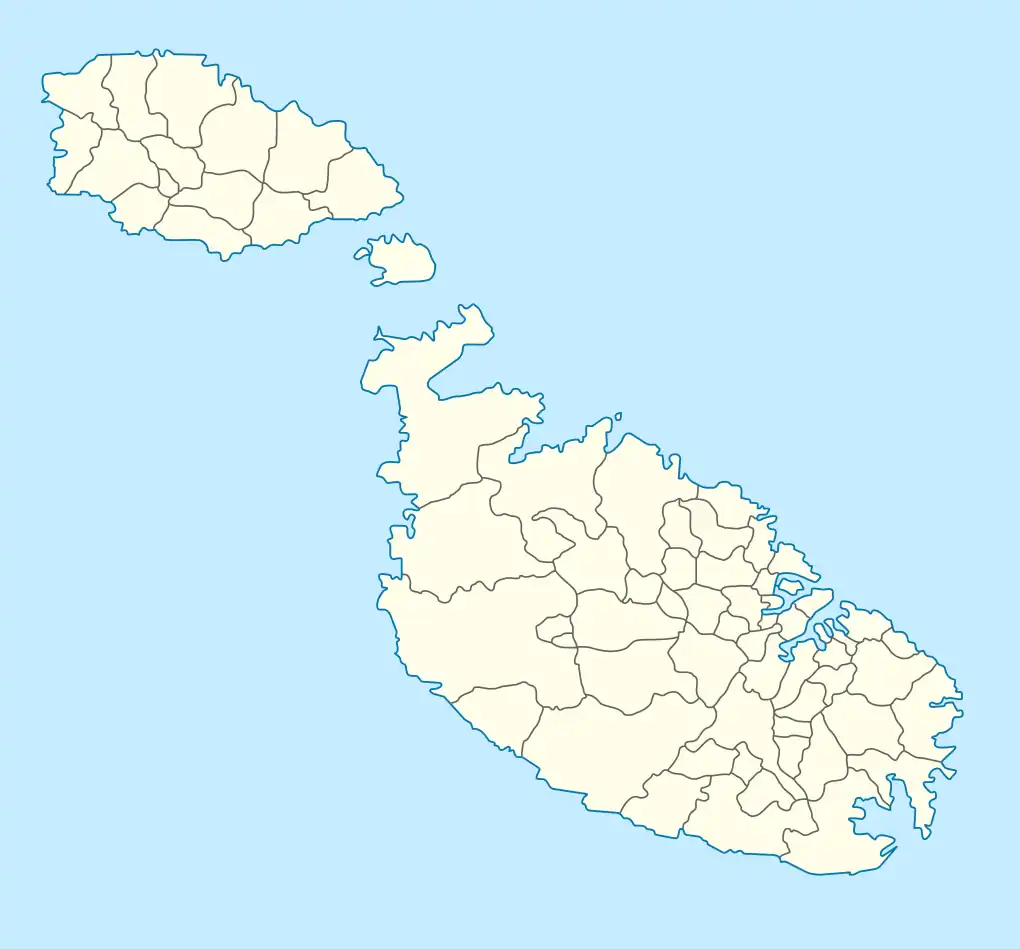 Qawra is located in Malta