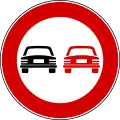 No overtaking