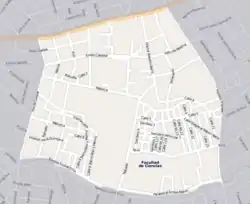 Street map of Malvín Norte