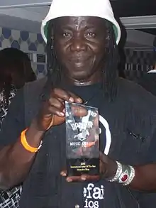 Mamadou Diop at the 2011 Boston Music Award ceremony