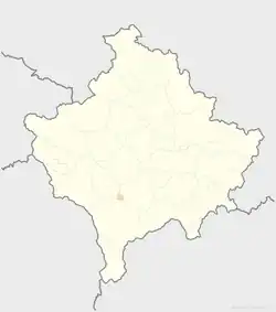 Mamusha is located in Kosovo