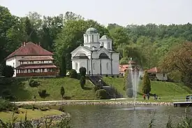 Front view of Monastery