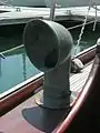 Boat's ventilator cowl