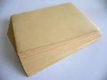 Manila paper