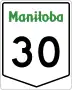 Provincial Trunk Highway 30 marker