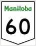 Provincial Trunk Highway 60 marker