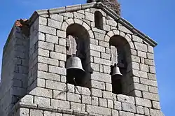 Bell tower of San Miguel church.