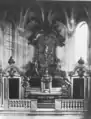 Nave, view of the choir with high altar (as of 1875)
