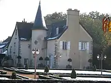 The Manoir de Bourchevreuil, an ancient building now located in downtown