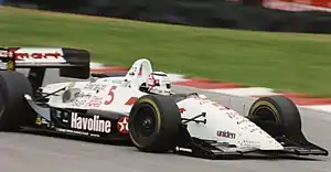 Nigel Mansell driving in 1993