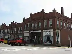 Businesses in the Mantua Station Brick Commercial District