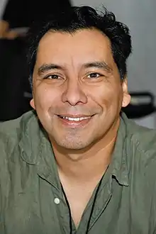 Muñoz at the 2022 Texas Book Festival.