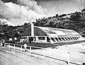 Manus Naval Base Chapel. Chapel dedication services on Easter morning, April 1, 1945