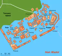 Central Nan Madol (map)