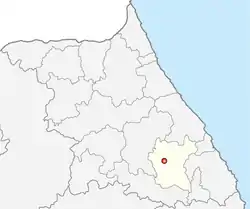 Location of Gohan-eup