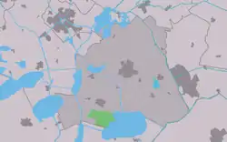 Location in De Friese Meren municipality