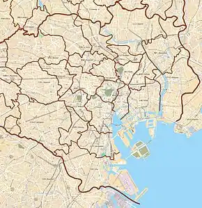 Asahigaoka is located in Special wards of Tokyo