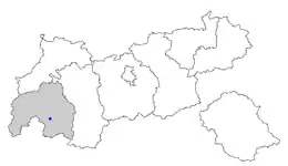 Location within Tyrol