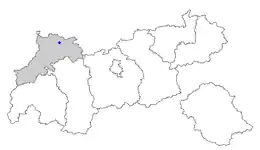 Location in Tyrol