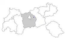 Location of Volders within Tyrol