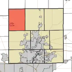 Location in Hamilton County