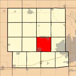 Location in Dallas County