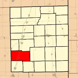 Location in Iroquois County