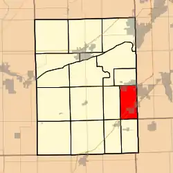 Location in Grundy County