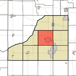 Location in Starke County