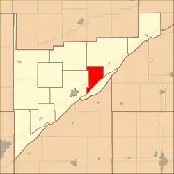 Location in Merrick County