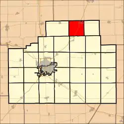 Location in McLean County