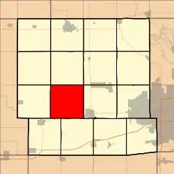 Location in Dallas County