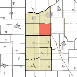 Location in Newton County