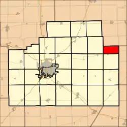 Location in McLean County