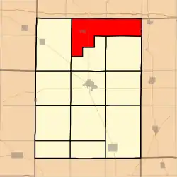 Location in Hamilton County