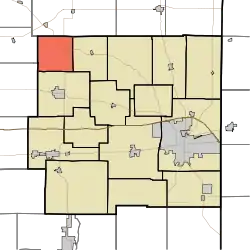 Location in Wayne County