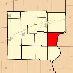 Location in Clark County