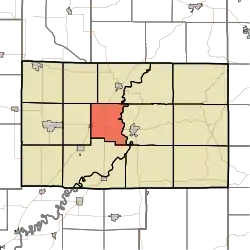 Location in Greene County