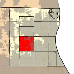 Location in Lake County