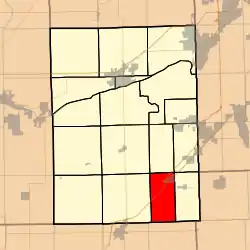 Location in Grundy County