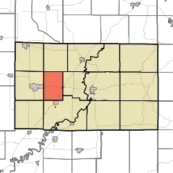 Location in Greene County