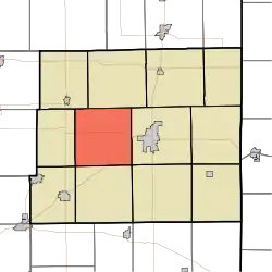 Location in Jay County