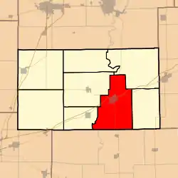 Location in Cumberland County