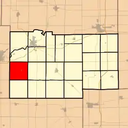 Location in Lee County