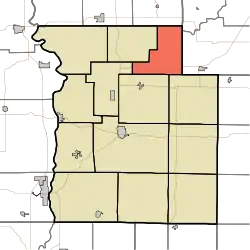 Location in Parke County