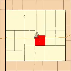 Location in Sherman County