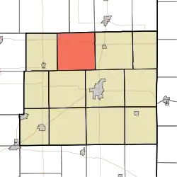 Location in Jay County