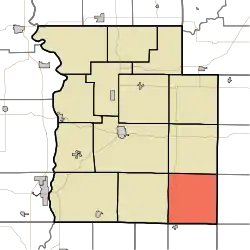 Location in Parke County