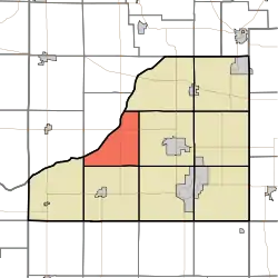 Location in Starke County